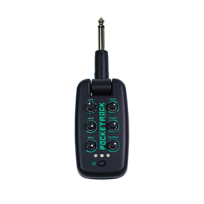 [AUSTRALIA] - EROK Guitar Headphone Amp, with 9 Simulation Tones,USB-Rechargeable Portable Pocket Effects Unit, with Wireless Function Supporting OTG Recording 
