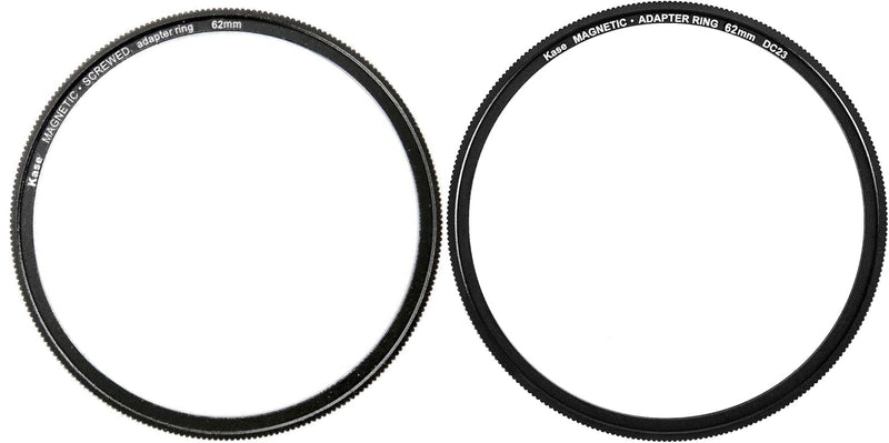 Kase DIY Adapter Kit Converts Conventional Screw-in Filter to Magnetic (62mm) 62mm