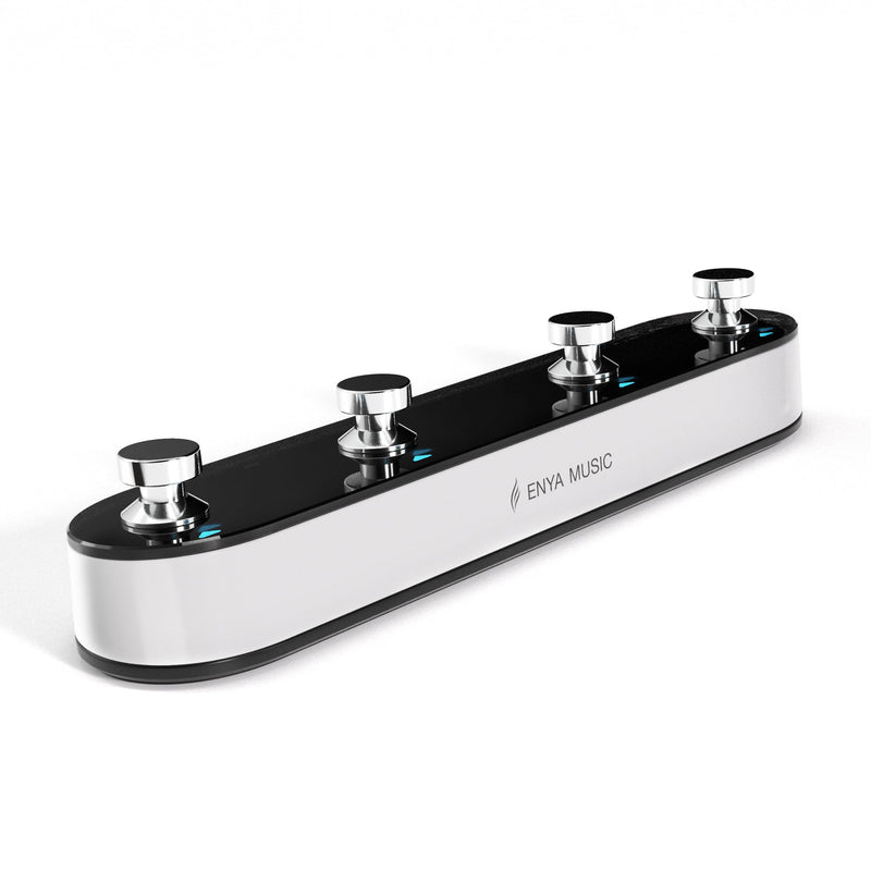 ENYA INSPIRE & SONIC JT Electric Guitar Compact Foot Pedal Controller-Smart App Integration & Instant Tone Switching