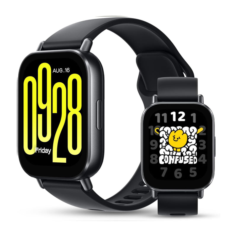 Xiaomi Redmi 5 Active Smart Watch, Step Counter Watch for Women Men with 2" LCD Large Display, 140 Sports Modes, 5ATM Waterproof (Active-Midnight Black)