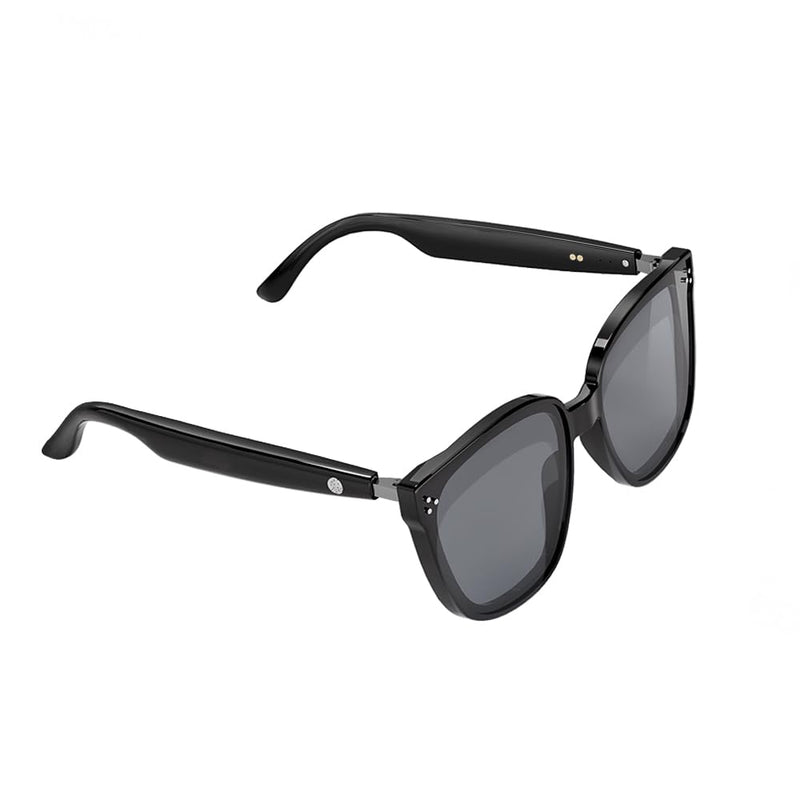 Bluetooth smart sunglasses, audio glasses, nylon lenses, built-in microphone and speaker, UV protection, voice assistant for women Bluetooth glasses