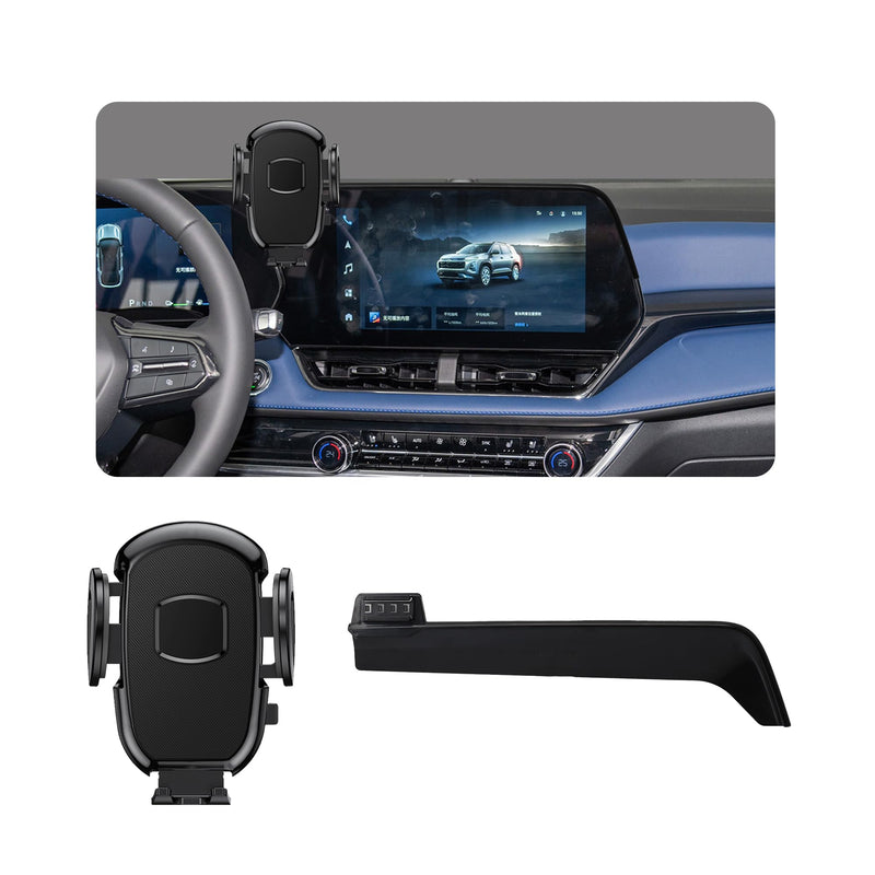 Car Phone Holder Fits for 2025 Chevrolet Equinox [Only fits for 11.3 inch Screen Style], Car Phone Mount Snugly fit Dashboard, Fits 4.7-7 inch Phones,360° Rotable, Easy to Install Equinox 2025 [11.3 inch Screen]