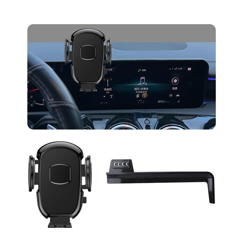 Car Phone Holder Fits for 10.25-inch Mercedes Benz GLB/CLA 2020-2025,GLA 2021-2025,EQB 2022-2024,Car Cell Phone Mount Snugly fit Dashboard,4.7-7 inch Phones,360 Degree Rotation,Easy to Install GLB/CLA 20-25/GLA 21-25(10.25 in screen)
