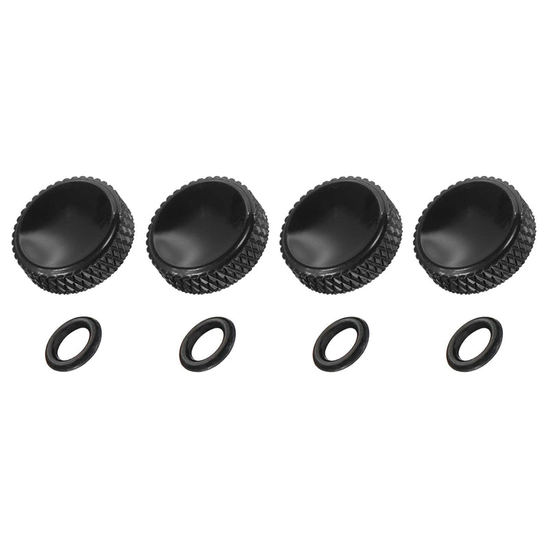 [AUSTRALIA] - PATIKIL Camera Shutter Button, 4 Pack 12mm Concave Surface Shutter Release Buttons Pure Copper Camera Button for Nikon for Fujifilm for Leica DSLR/SLR, Matte Black 