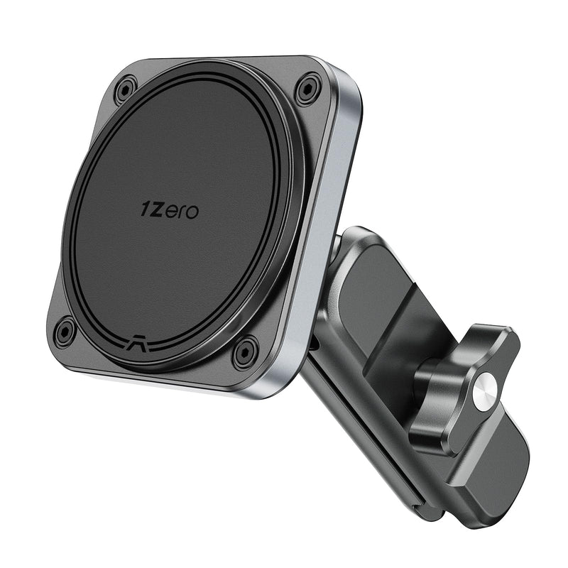 1Zero MagSafe Phone Mount with 80mm Arm, Dual 20mm Sockets, No Base | Dual 20MM (0.787") Socket Ends fit MagSafe iPhone 12-17 Pro Max; Replacement Magnetic Holder and Arm Only, No Base Magnetic Holder with Arm