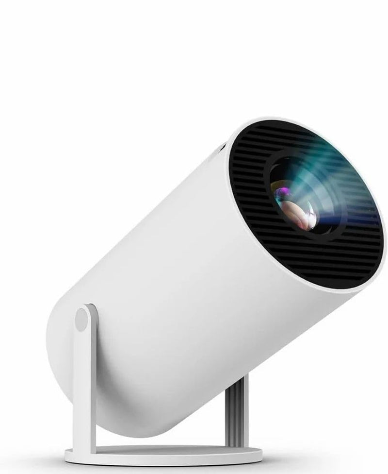[AUSTRALIA] - Upgraded Projector with WiFI 6 and Bluetooth Mini Portable Smart Video Theater 4K HD 1080P Outdoor Screen Movie Home TV Monitor PC Games 180° Rotatable Compatible for Laptop Tablet Computer 