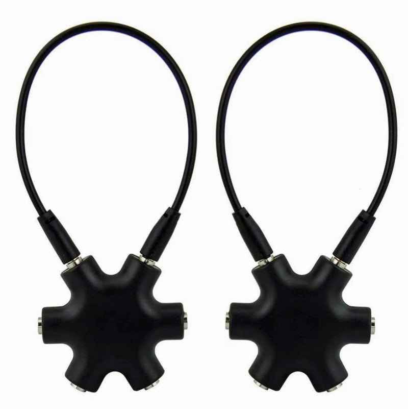 [AUSTRALIA] - Eurorack Patch Cable Splitter - 5 Way, 6 Port (2Pack) 2Pack 