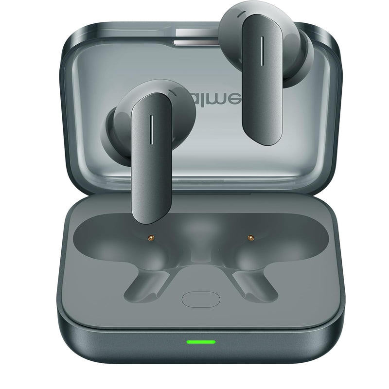 realme Buds Air 7, 12.4mm Dynamic Bass Drivers, 52Hrs Playtime, 52dB Hybrid ANC, 6 Mic ENC, 45ms Low Latency, 360° Spatial Audio, Hi-Res LHDC, IP55 Dust & Water Resistant, BT v5.4 - (Green) Green