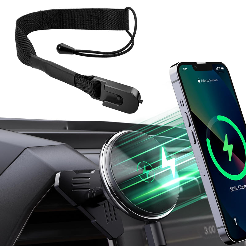 Kaishengyuan Magnetic Vent Phone Mount & Rear Seat Quick Release with Elastic Rope Compatible with 2015-2020 Ford F-150, 2017-2021 Super Duty & 2018-2021 Expedition