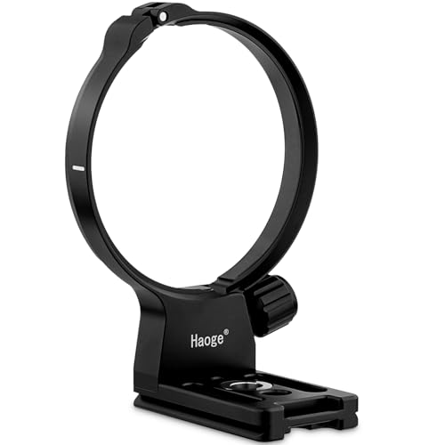 Haoge LMR-R720 Lens Collar Tripod Mount Ring for Canon RF 70-200mm F2.8 L is USM Lens RF70200 Stand Base Canon RF-Mount Built-in Arca Type Quick Release Plate