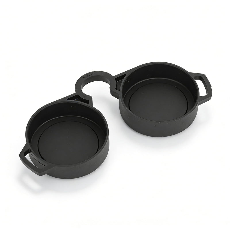 42-45mm Rubber Lens Caps, Binocular Ocular Lens Cover Binoculars Rainguard Eyepiece for 8x30, 10x30, 8x32, 10x32, 8x42, 10x42, 8x50, 10x50, 8x56, 10x56 Model