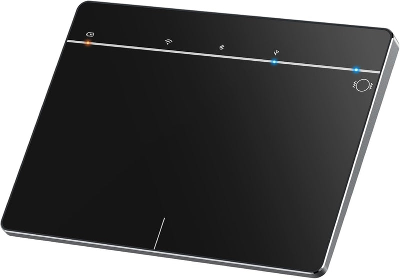 Wireless Trackpad Multi-Touch Surface Bluetooth Touchpad with High Precision Navigation for Windows10/11/Desktop/Laptop/Notebook Computer PC (MG3 Black) MG3 Black