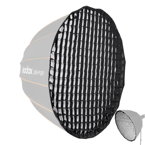 47.2"（120cm） Honeycomb Grid for Godox QR-P120 & 47.2" Softboxes P120G