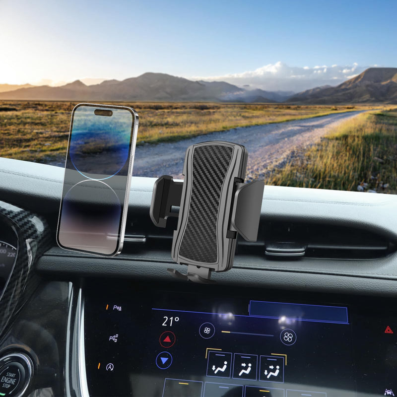 Car Phone Mount Fit for Cadillac XT5 / XT6 Phone Holder Navigation，for 2017-2025 XT5 / XT6 Cellphone Mobile Cradle Auto Accessories Bracket Anti-Shake，360 Degree Rotation，Compatible for All Cell Phone