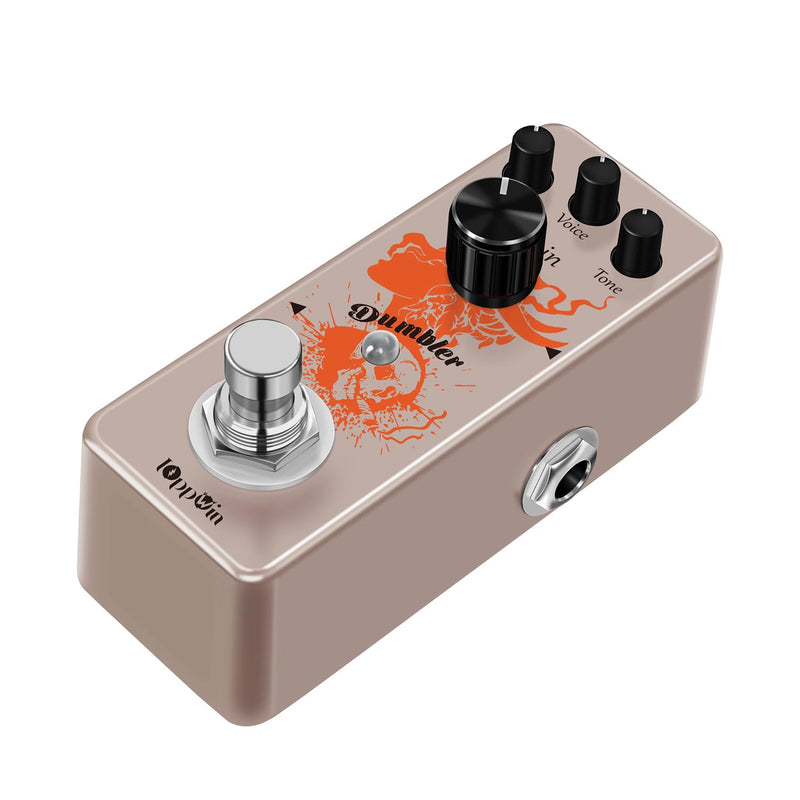 Dumbler OD Dumble Overdrive Pedal - Vintage Amp Simulator, Classic Overdrive Tone, True Bypass, Mini Metal Enclosure (DC 9V)