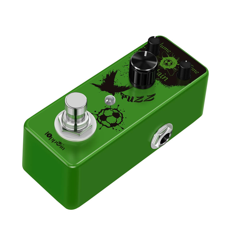 Fuzz Buff Guitar Effect Pedal - Legendary Sweet Fuzz Tone, Metal Enclosure, True Bypass, Mini Size (DC 9V)