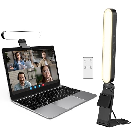 InnoGear Ring Light for Computer On-Camera Monitor Video Conference Light On-Camera Kit