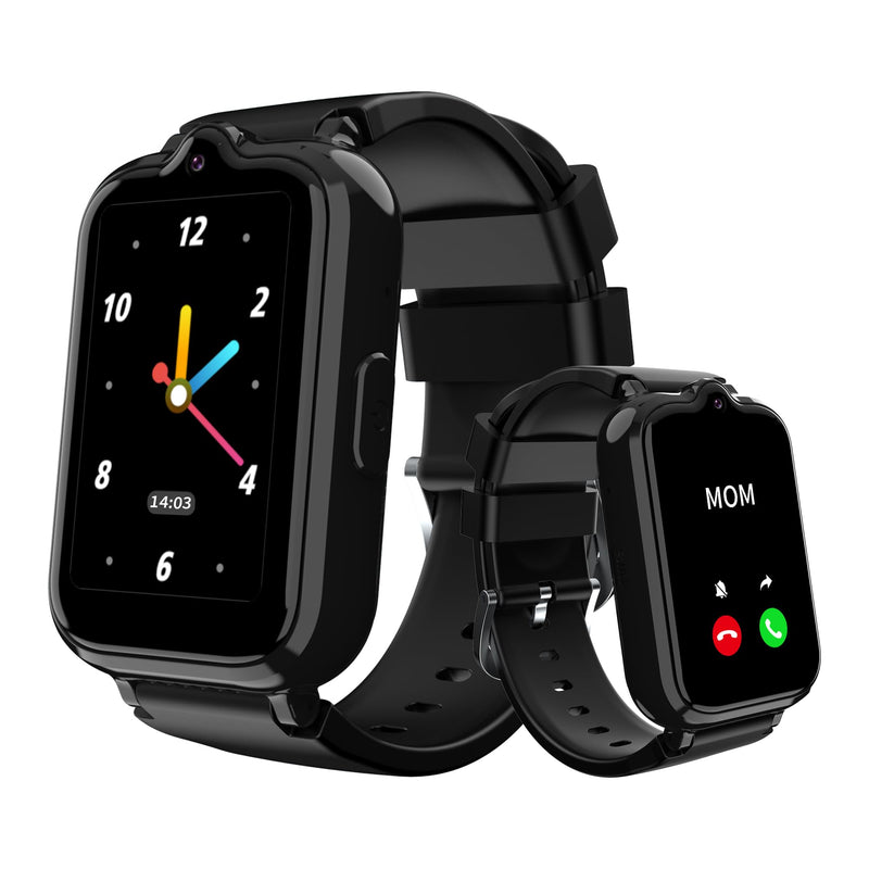 4G Smart Watch for Kids | Kids Watch with GPS Tracker Waterproof HD Touch Screen Video & Voice Chat Calling Alarm SOS Camera Calculator Parental Control, Kid Cell Phone Watches Gift Toys for Ages 8-13