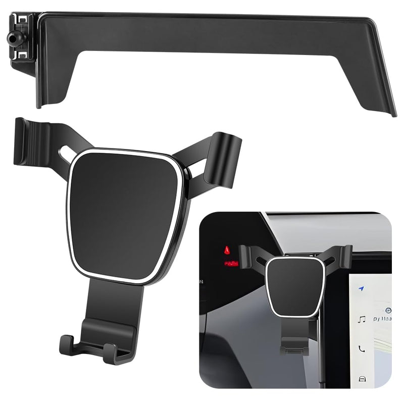 Car Phone Holder For Toyota Prius 2023 2024 2025 2026 Limited，Prius Prime 2023-2026 XSE and XSE Premium【12.3-inch screen】Auto Accessories Navigation Bracket Interior dash board Mobile Cell Mount case for Prius / Prius Prime 2023-2026【12.3" screen】