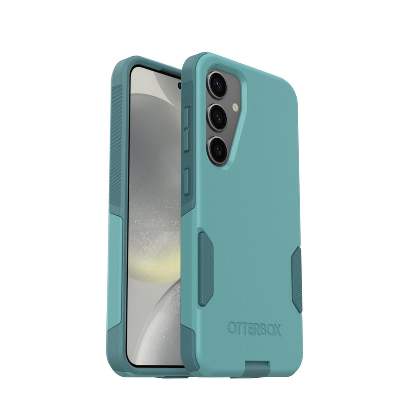 OtterBox Samsung Galaxy S25 (Only) - Commuter Series Case - Riveting Way (Teal) - Slim & Tough - Pocket-Friendly - with Port Protection - Non-Retail Packaging