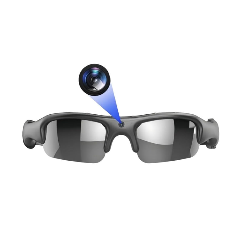 Smart Bike Glasses Camera HD 1080P WiFi Sports Glasses with Camera Video Glasses Video for Men/Woman with 32G TF Card
