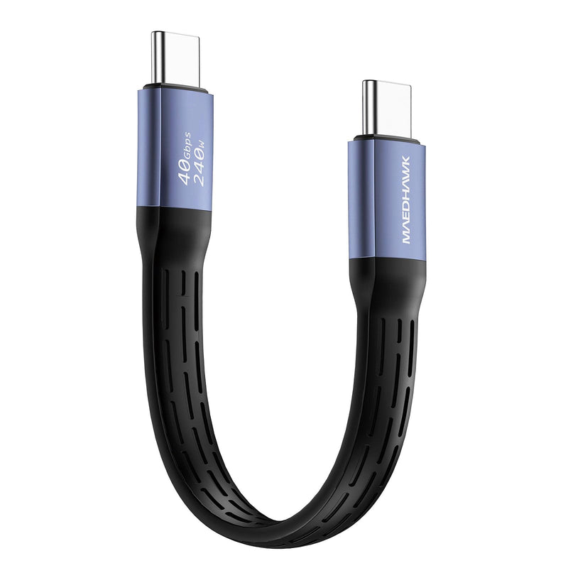 MaedHawk USB-C Cable Bundled with Bypass Adapter Through USC C Charging Port