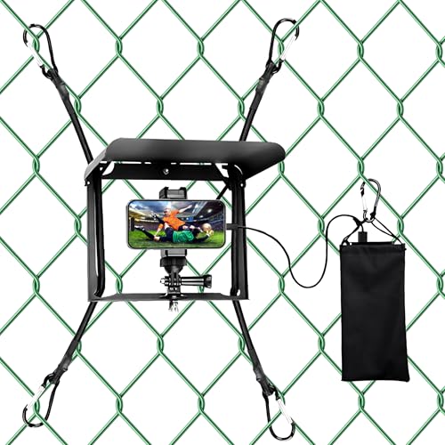 UBeesize Gamechanger Streaming Kit Fence Mount with Foldable Shade and Bag Fence Mount with Shade