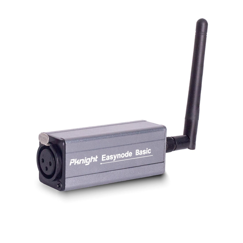 Pknight 2.4G Wireless DMX Controller,Compact Transceiver with Wi-Fi/Bluetooth Connectivity, Supports Artnet & sACN,Easynode Basic (Easynode Basic) Easynode Basic