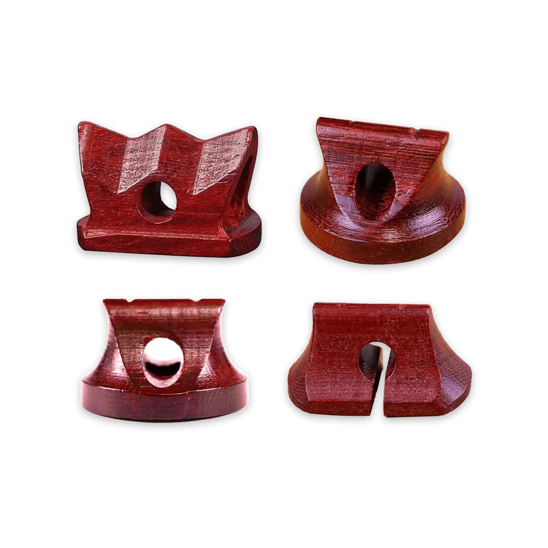 [AUSTRALIA] - 4pcs Professional Sandalwood Erhu Bridge Accessories for Enhanced Sound Replacement Parts for Erhu Performers Bridge*4 