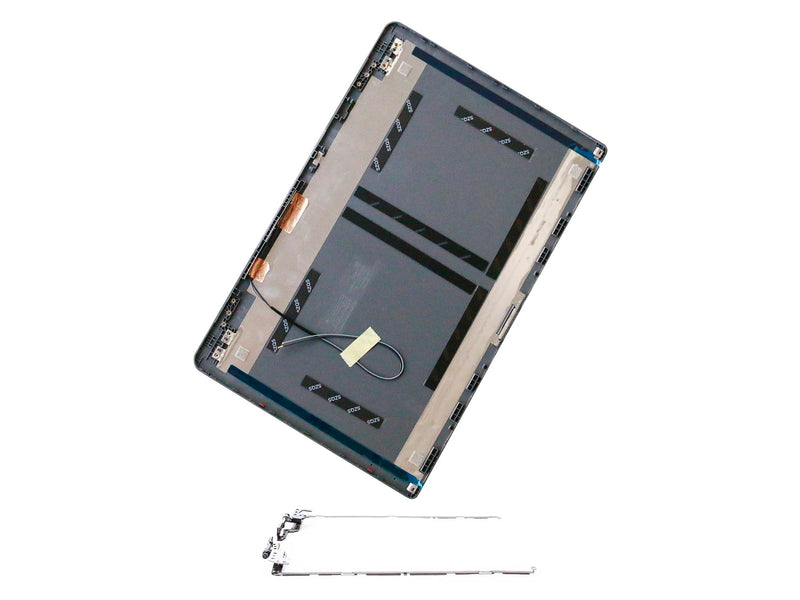 Laptop LCD Back Cover & Hinges Silver Gray for Lenovo IdeaPad 3-15ALC6 82KU 3-15ADA6 82KR 3-15ITL6 82H8 3 15ABA7 82RN 3 15IAU7 82RK 5CB1B60414