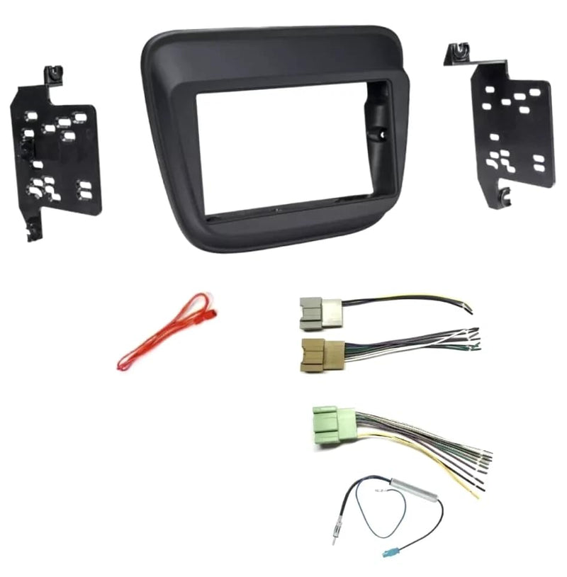 Double Din Car Stereo Install Kit, Wire Harness, and AM/FM Radio Antenna Adapter -Made for Chevrolet: 2016 2017 2018 Malibu -No Factory External Amp Vehicles -No Malibu Limited Model