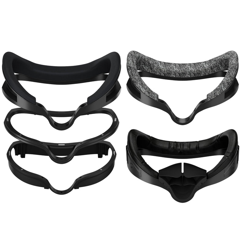 Globular Cluster F3 V3 Magnetic Facial Interface for Quest 3 | Flexible and Adaptive Frame with Multi-Material Pads, Not Compatible with Quest 3S or Official Charging Dock