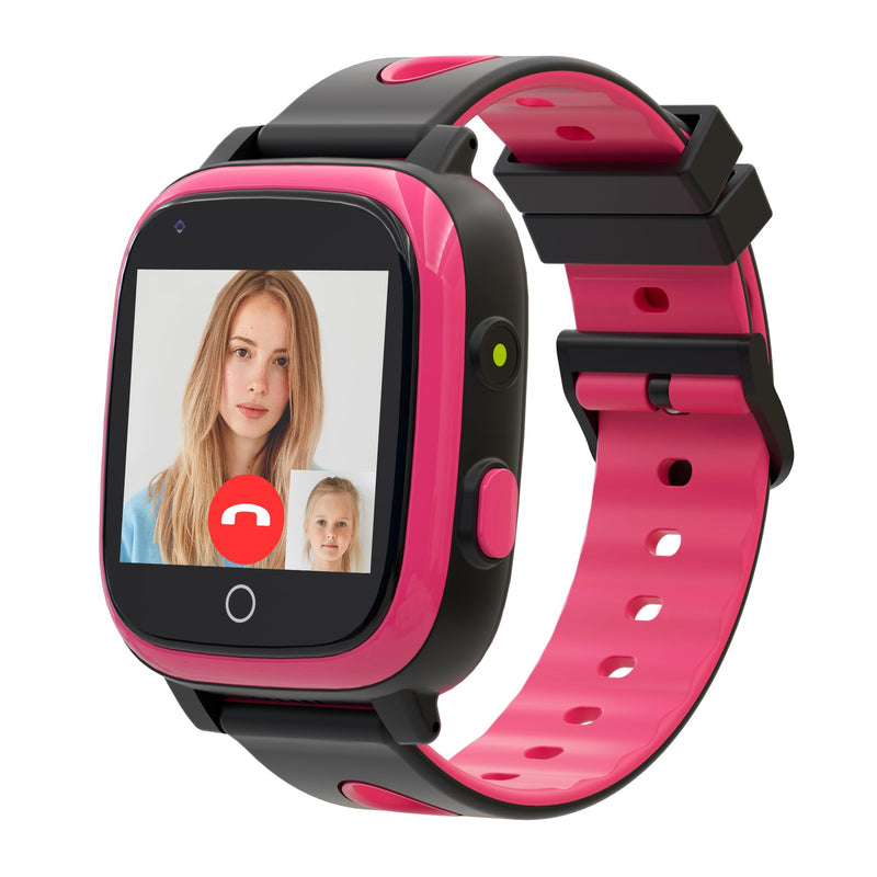 Kids Smart Watches Girls, Kids Watch with GPS Tracker Video Call Voice Chat Alarm Clock SOS Camera Flashlight Gifts for Girls Age 5-12