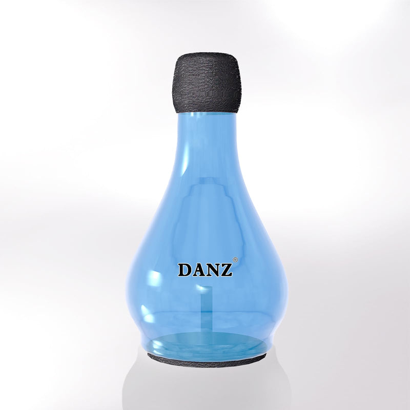 Trumpet Practice Mute - Lightweight Trumpet Accessory - 80% Volume Reduction - Blue - Fits All Trumpets