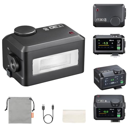 Godox iT30 Pro C Flash for Canon, iT30Pro C Touchscreen Pocket Speedlite