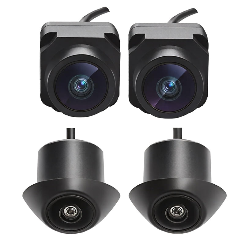 BY-J 360-Degree Panoramic Camera System for Android 3D 1080P Excellent Night Vision Parking Assist Kit with Mounting Accessories and Video Cables (360 Camera-1080P) 360 Camera-1080P