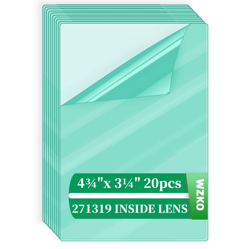 10pcs 271319 Helmet Clear Inside Cover Lens Compatible Digital Infinity Series Welding Helmet