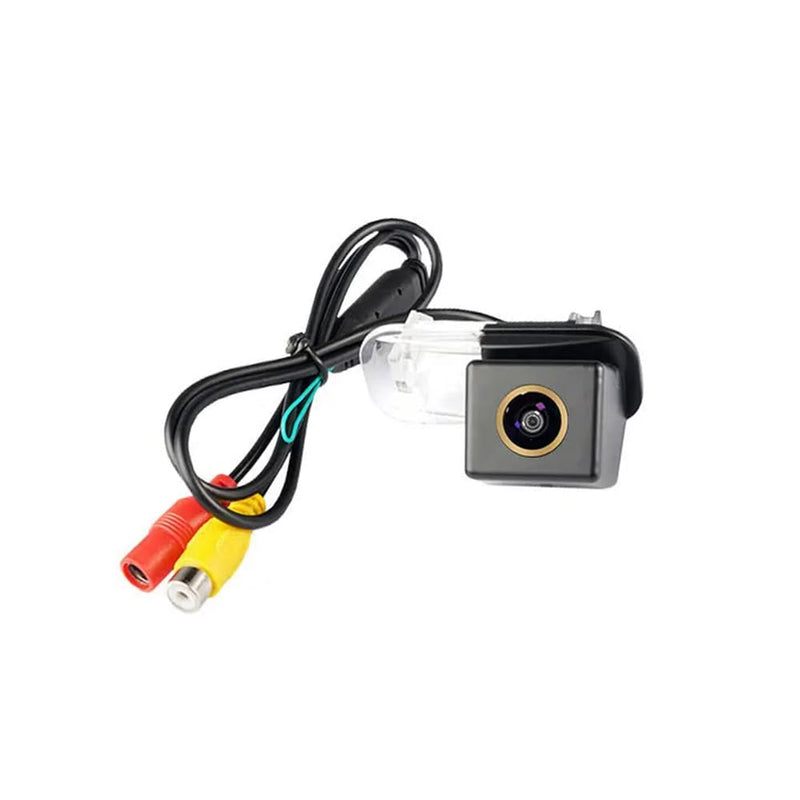 AHD/CVBS Car Rear View Camera's Fisheye Lens License Plate Camera with RCA Cable & Vehicle Camera for Mercedes Benz B Class B200 W169 W245 A160 & Back Camera (CVBS-AHD) AHD