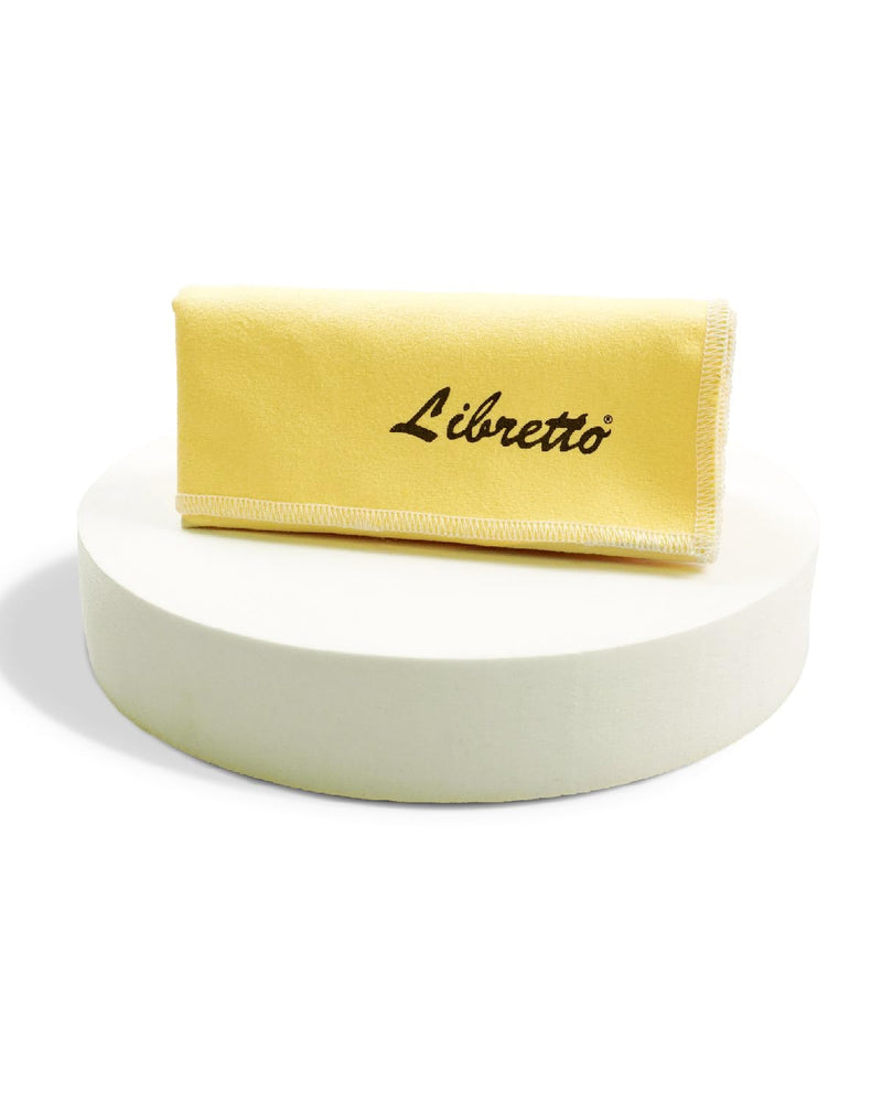 [AUSTRALIA] - Libretto Silver Polishing Cloth for Flute, 30×30 cm, Ultra-Soft Microfiber, Anti-Tarnish Cleaning Cloth for Silver-Plated Instruments 