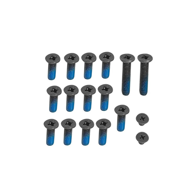GinTai Bottom Case Screws Replacement for HP Pavilion 15-AB (Black) | Lower Bottom Base Cover Case Screws