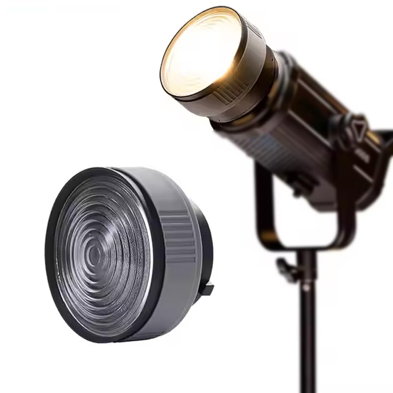Bowens Mount 15°-55° Focusing Photo Studio Accessories Fresnel Lens for Photographic Lighting