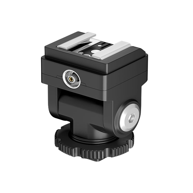 [AUSTRALIA] - PIXEL Standard Hot Shoe Adapter with Extra PC sync Connection Port & 3.5mm Mini Phone Connection Port for Connecting Cameras to Additional Off-Camera Flash,Studio Light,Strobes or Other Accessories 