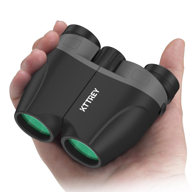 [AUSTRALIA] - 10x25 Compact Binoculars for Adults & Kids - High Power Mini Binoculars with BAK4 Prism & FMC Coating for Bird Watching, Hiking, Cruise Travel - Includes Carrying Case & Neck Strap 