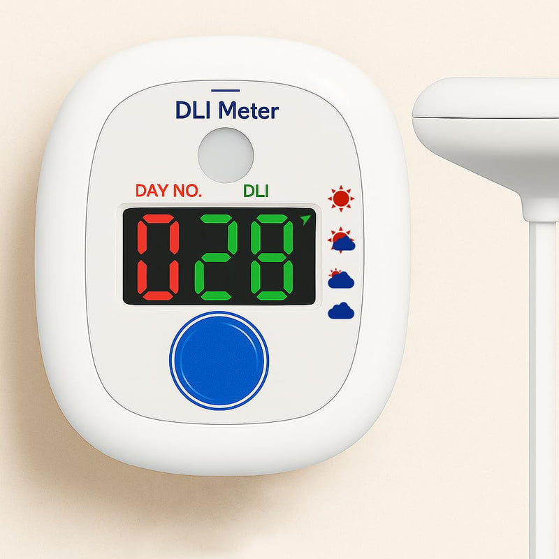 [AUSTRALIA] - EVO-20 DLI Light Meter – Smart Sunlight Classifier for Garden & Landscape Use | Identifies Full Sun, Partial Sun, Partial Shade & Shade Based on Daily Light Integral 