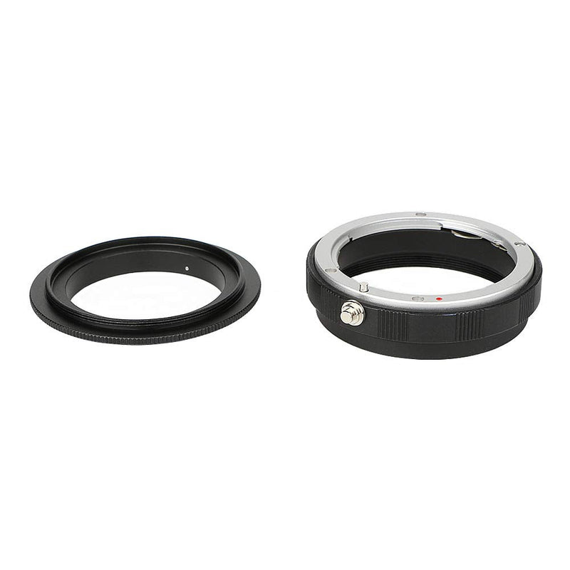 [AUSTRALIA] - 58mm Metal Macro Reverse Adapter Ring Camera Mount Lens Converter + Rear Lens Mount Protection Ring Compatible with Canon EOS EF EF-S Mount DSLR Camera and Lens EOS-58K 