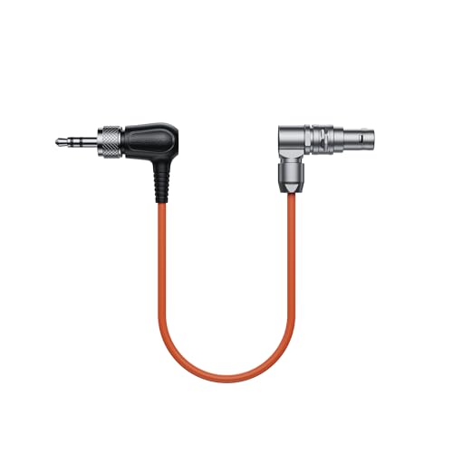 Saramonic SR-TRS-C03 | Locking 3.5mm TRS to Right-Angle 5-Pin LEMO Cable Timecode Cable for Select Cameras Including ARRI Alexa Mini