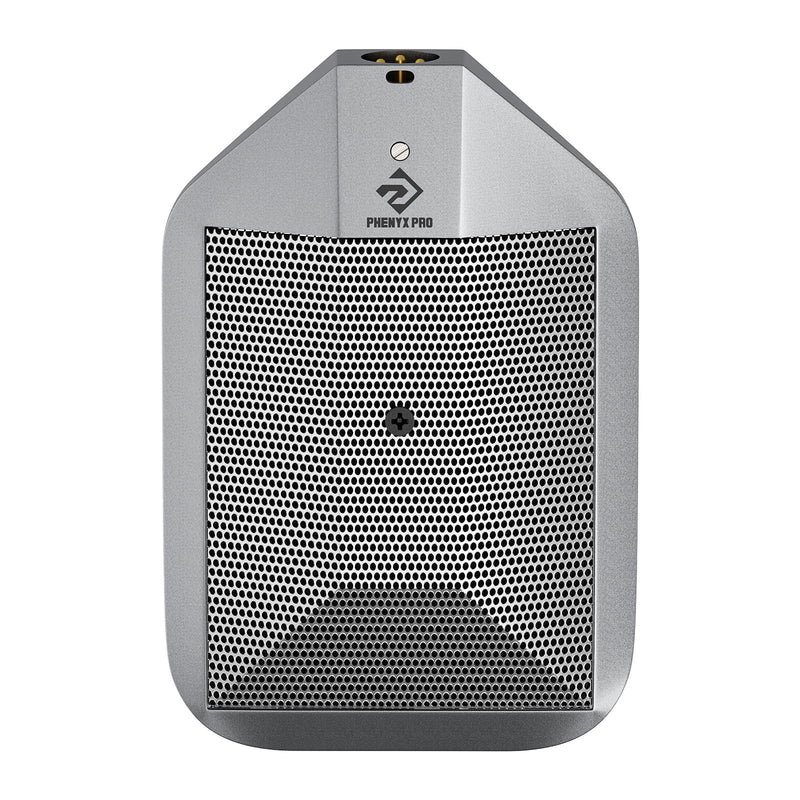 Phenyx Pro Boundary Condenser Microphone, Supercardioid Kick Drum Microphone with XLR Connector, Two-Position EQ Switch, Rugged Metal Bass Drum Mic for Instrument Applications (PDM36)