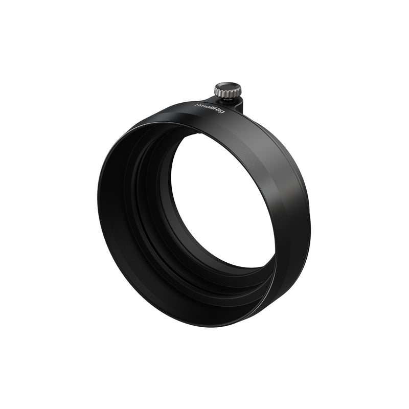 SMALLRIG X Half Lens Hood Sun Shade for Fujifilm, Shading Hood, Compatible with UV/VND Filters, Made of Aluminum Alloy, Anti-Scratch Protective Cover, Anti-Glare - 5215 Black