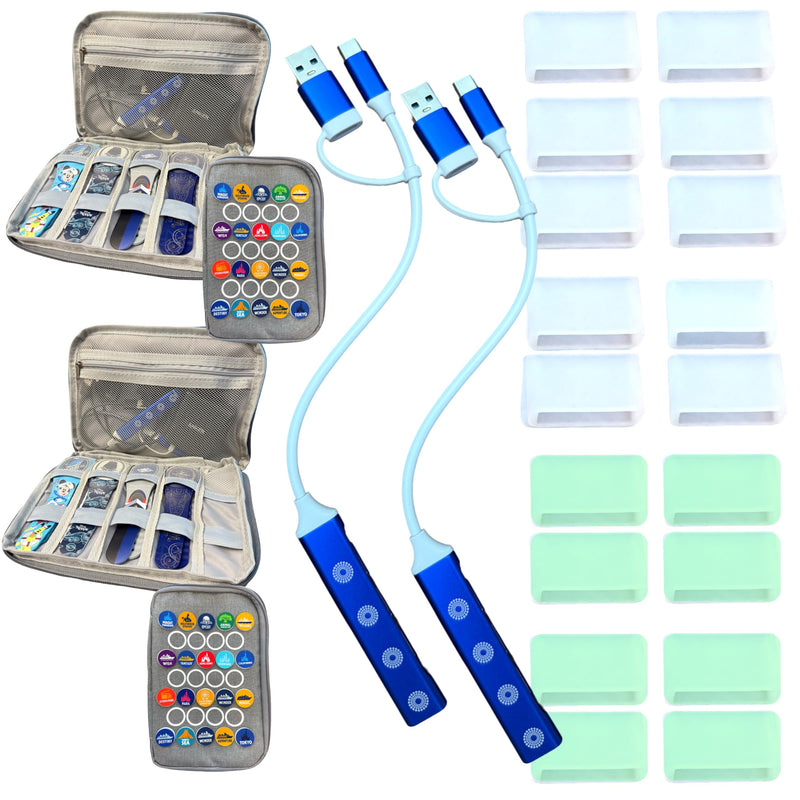 MagicBand MultiCharger, Protectors, & MagicBand Travel Case