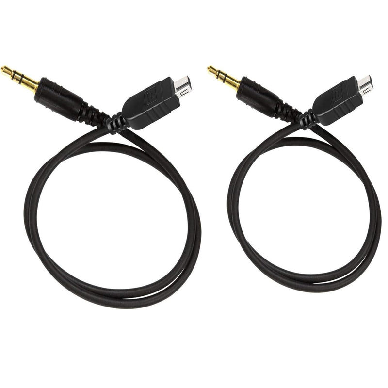 [AUSTRALIA] - Pixel 3.5mm DC2 Off-Camera Remote Cable for Nikon Z5, Z7, Z7-II, Z6, Z6-II, D750, D780, D7500, D7200, D7100, D5600, D5300, D610, D600, D90, P7700, P7800, P950, Replaces Nikon MC-DC2 Cable（2-Pack） 
